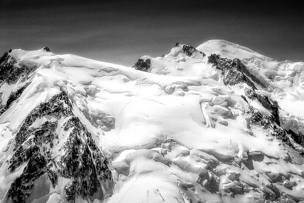 Mont Blanc Mont Maudit en Mont Blanc du Tacul