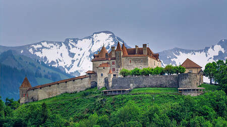 Kasteel van Gruyères Kasteel van Gruyères