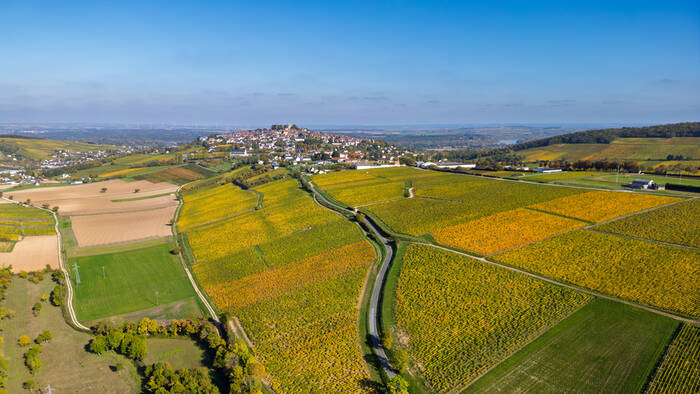 La colline de Sancerre La colline de Sancerre