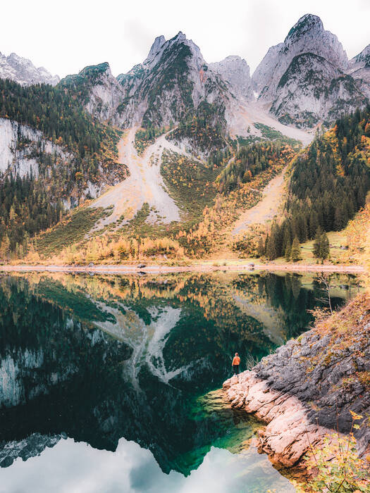 Man and Mountain Man and Mountain