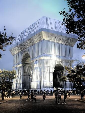 Der Bogen von Christo