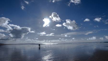 The beach couple The beach couple