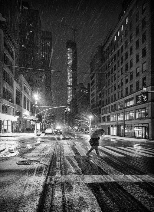 Manhattan in de sneeuw 2