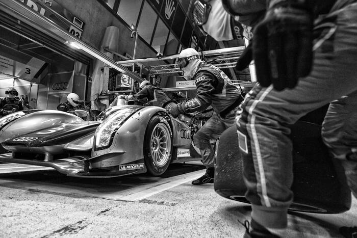 Audi 24 uur van Le Mans-stand