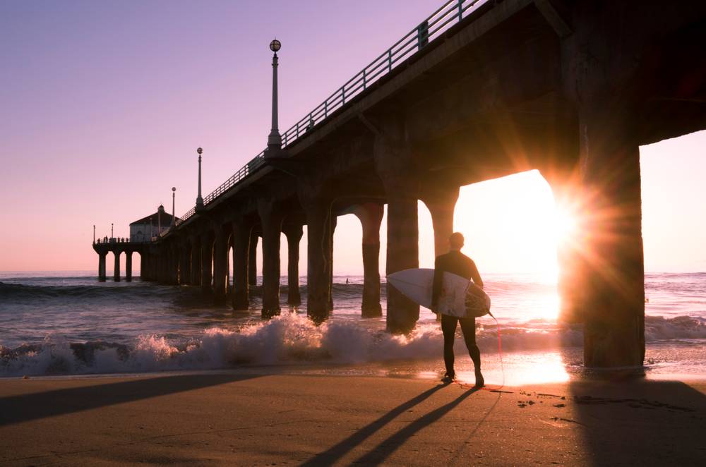 Californische surfer