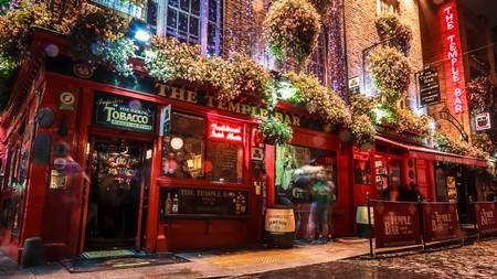 The Temple Bar Canvas Print