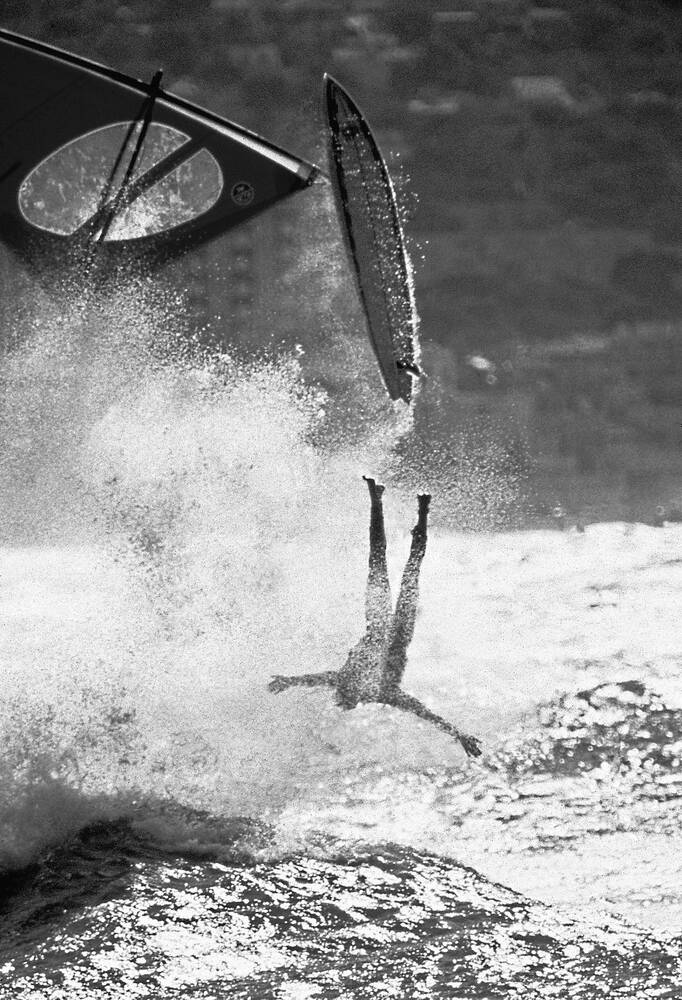 Windsurfing fall