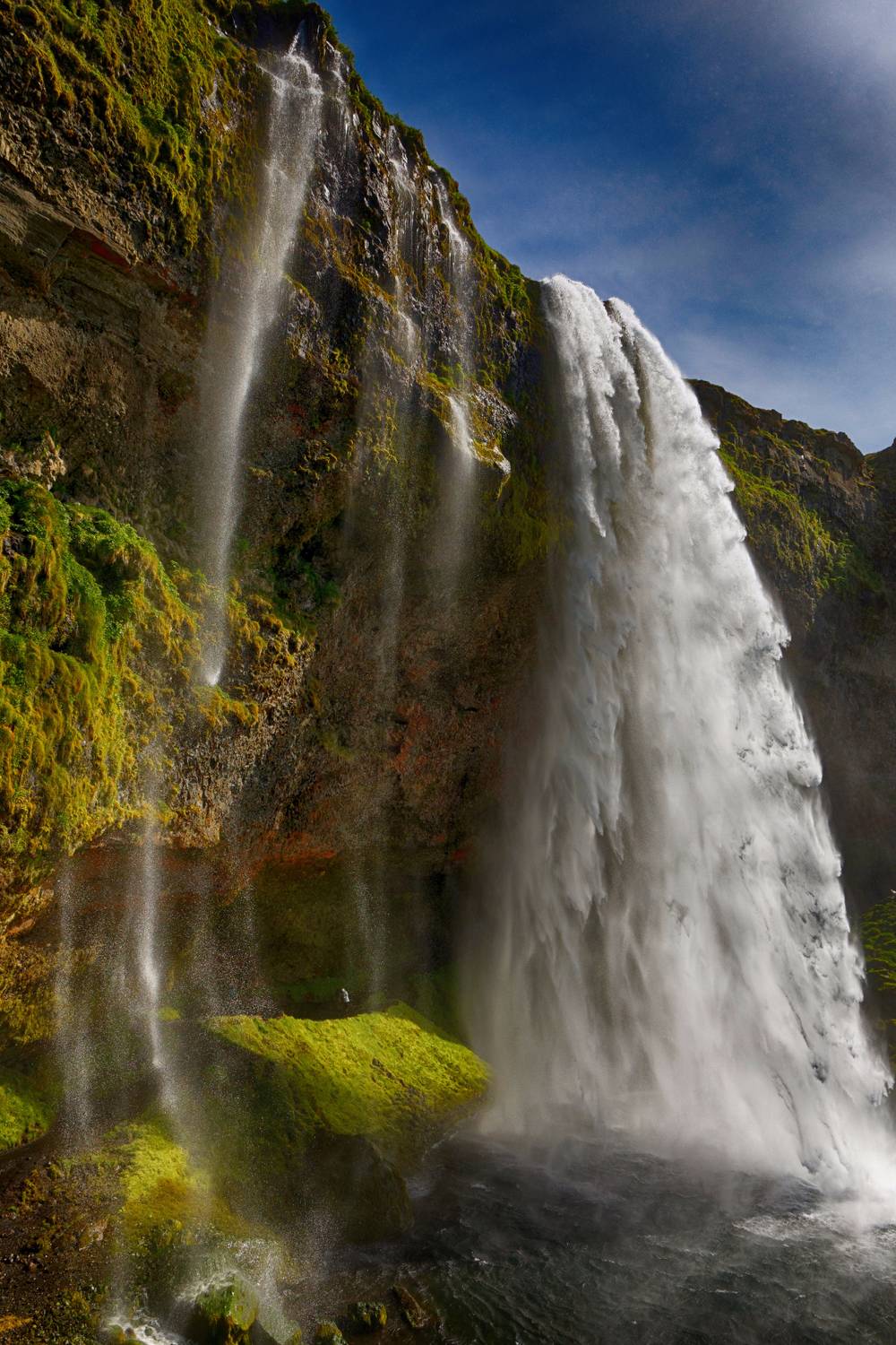 Une chute d'eau en Island