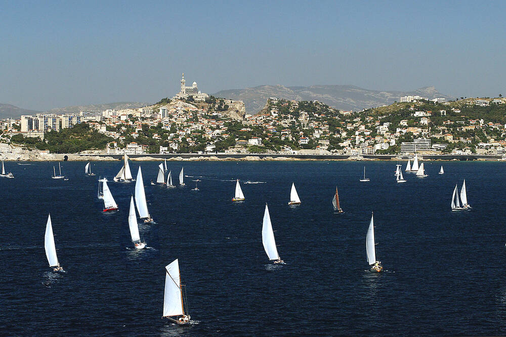 Régate à Marseille