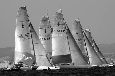 Vuitton Cup regatta 01 Vuitton Cup regatta 01