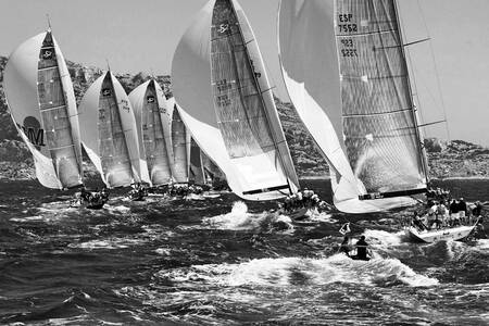 Zeilwedstrijd in de haven van La Ciotat 02 Zeilwedstrijd in de haven van La Ciotat 02