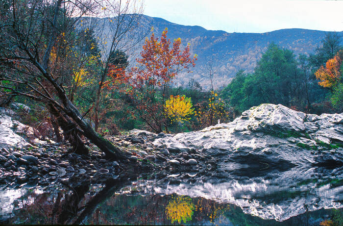 De streek van Balagne en Corsica
