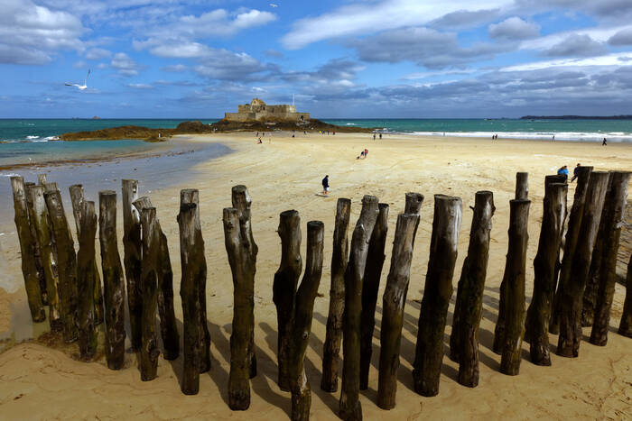 Pla ge de Saint-Malo Pla ge de Saint-Malo