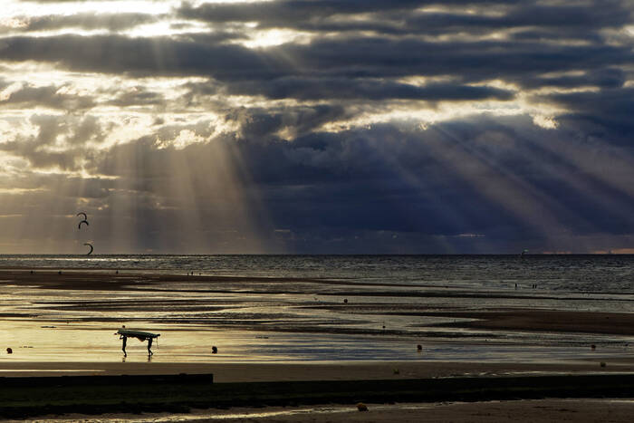 Promenad på stranden Promenad på stranden