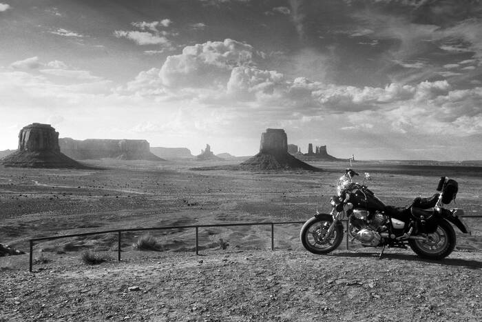 Photo noir et blanc d'Etats-Unis - Tableau noir et blanc d'Etats-Unis