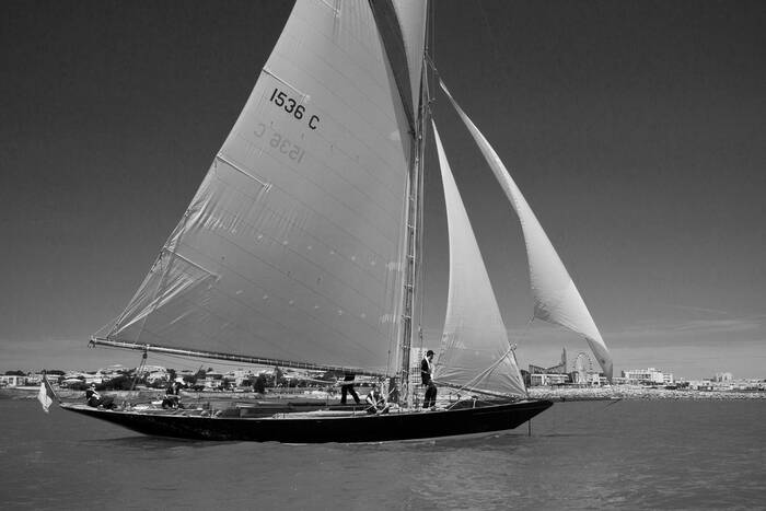 Pen Duick in Royan Bay