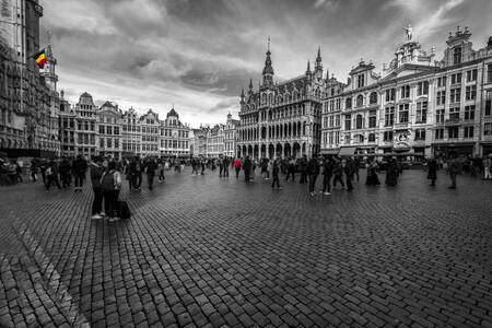 De Grote Markt in Brussel De Grote Markt in Brussel