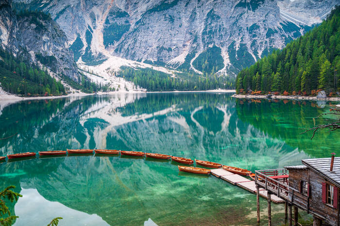 La cabane du Lago Di Braies La cabane du Lago Di Braies