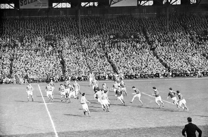 Rugby. France-Ecosse. L'équipe d'Ecosse, 14 janvier 1967