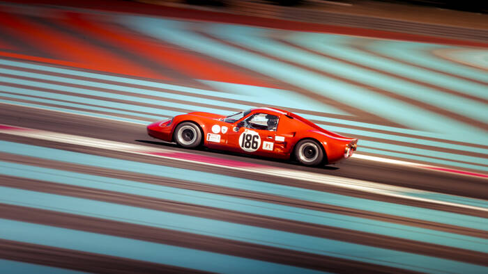 Classic racing car Classic racing car