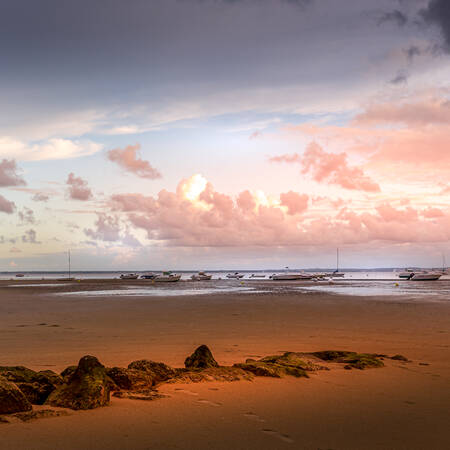 Sonnenuntergang am Becken 2760 Sonnenuntergang am Becken 2760