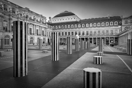 Paris - Buren columns 0613
