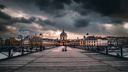 Paris Pont des Arts - 6850