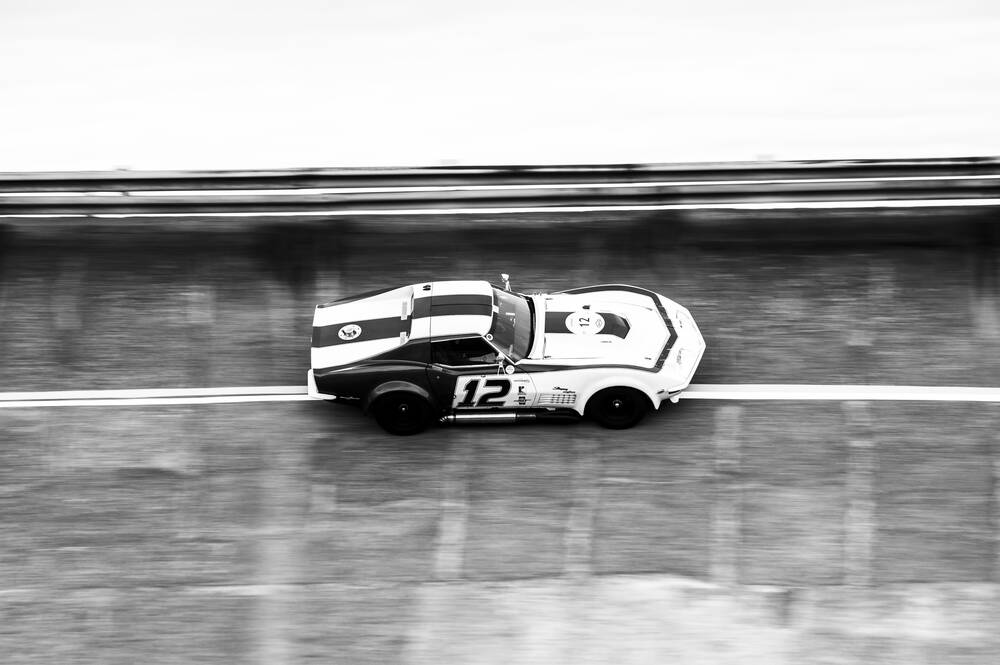 Corvette C3 50 degrés au Centenaire autodrome de Montlhéry