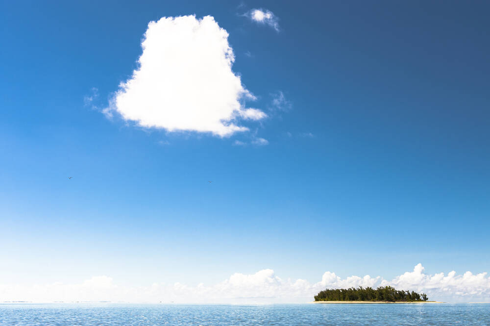 On a cloud or on an island