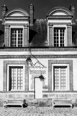 Storslagenhet och ensamhet på Château de Fontainebleau