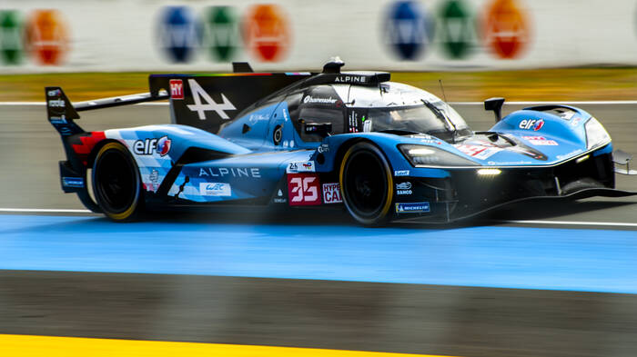 Alpine op de 24H Le Mans 2024