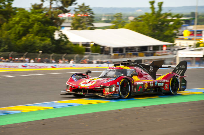 Ferrari 499P at 24H Le Mans 2025 Ferrari 499P at 24H Le Mans 2025