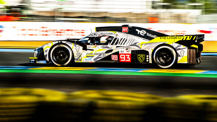 Peugeot 9X8 op de 24H Le Mans 2024