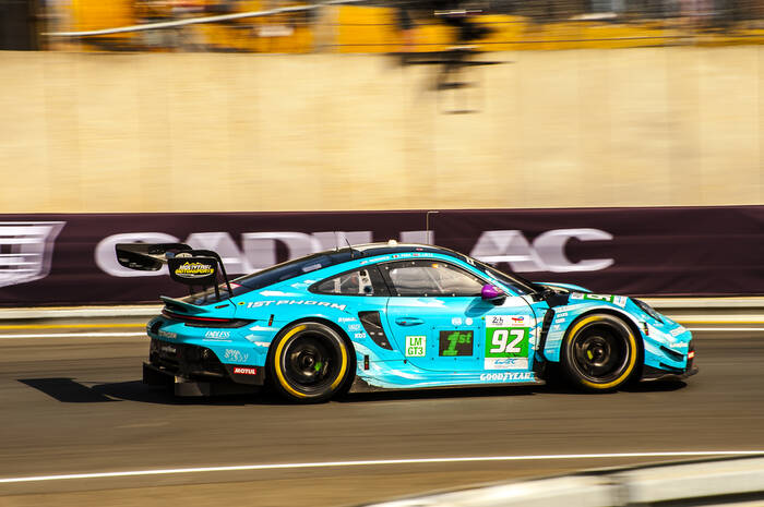 Porsche still ahead in LMGT3 at 24H Le Mans 2025 Porsche still ahead in LMGT3 at 24H Le Mans 2025