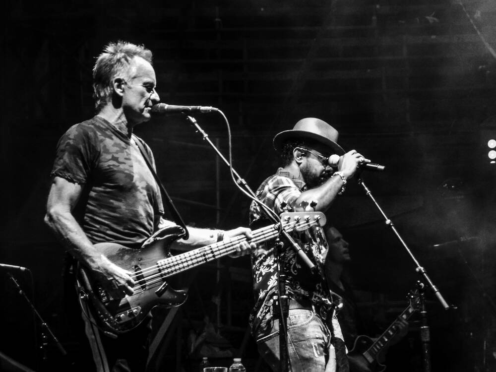 Concert de Sting 2 dans les arènes de Nîmes