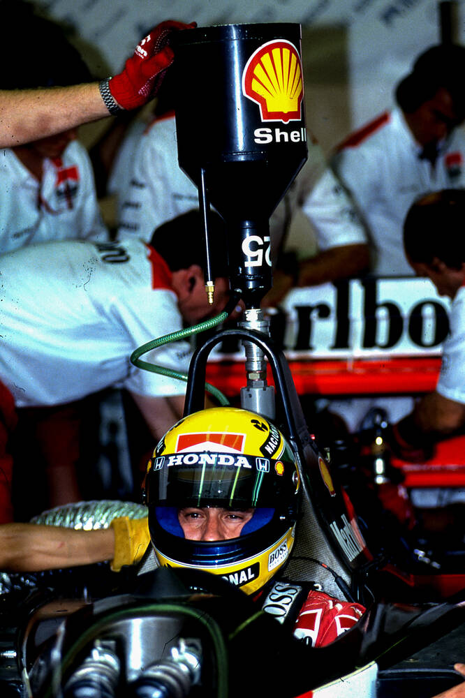 Ayrton Senna 1989 al completo