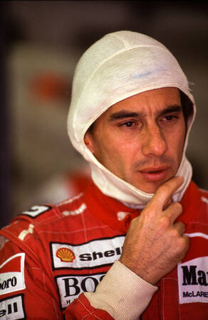 Ayrton Senna en concentratie