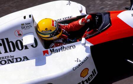 Ayrton Senna Phoenix Arizona Noord-Amerika F1 Ayrton Senna Phoenix Arizona Noord-Amerika F1