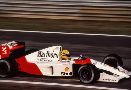 Ayrton Senna één en al vuur en zwavel Ayrton Senna één en al vuur en zwavel