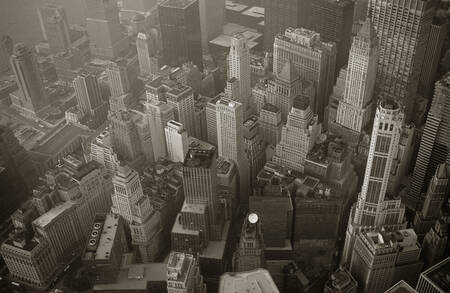 New York från himlen New York från himlen