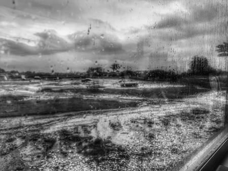 landskap noir blanc Bretagne cote de granit rose 2