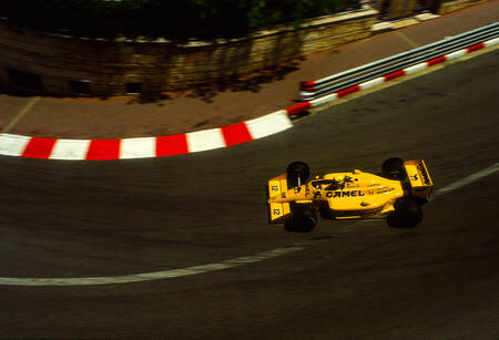 Senna Lotus Monaco 1987