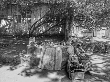 senegalesisk försäljare senegalesisk försäljare