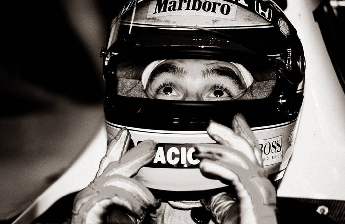 Ayrton Senna De ogen