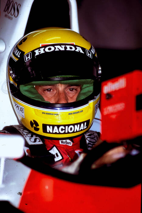 Ik zag je Ayrton Senna F1