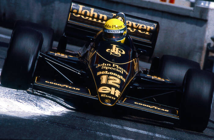 Lotus JPS en goud en zwart voor Ayrton Senna