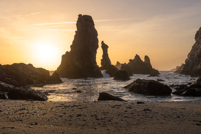 Gouden uur in Port-Coton