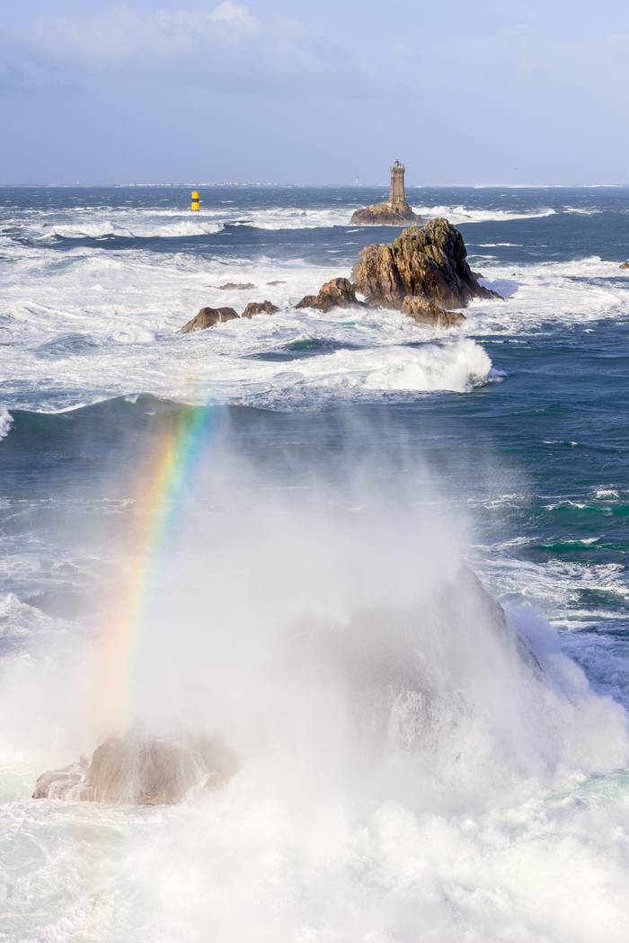 Regenboog van de Pointe du Raz