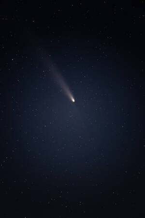 Comet Tsuchinshan-ATLAS Wall Art