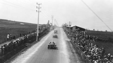 Motor racing in Saint Brieuc in 1927